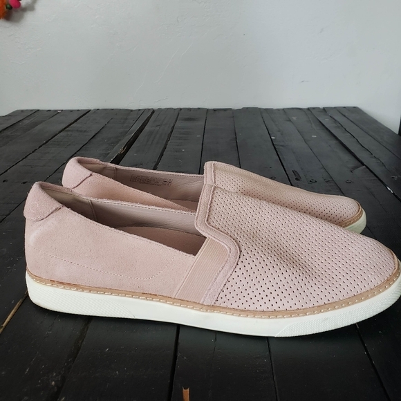 Vionic Malina Blush Pink Women's 11 Slip On Flats Shoes Loafers Perforated - Picture 1 of 9